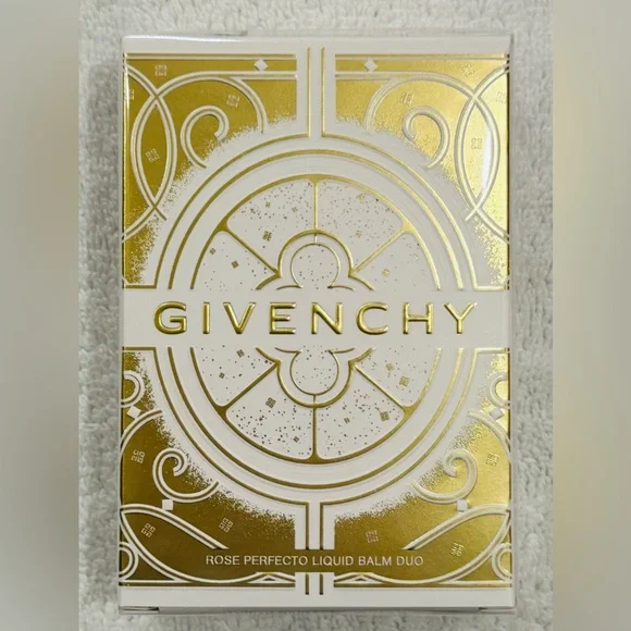 Givenchy ROSE PERFECTO LIP BALM DUO 6ml X 2 BRAND NEW/SEALED - Picture 7 of 9